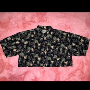 Monterey Club Hawaiian Croptop size XL